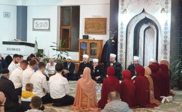 Predramazanski program u džematu Orahovica-Kovačevići: Gosti iz Elči-Ibrahim pašine medrese u Travniku