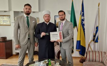 Delegacija BZK Preporod Zenica u posjeti glavnom imamu