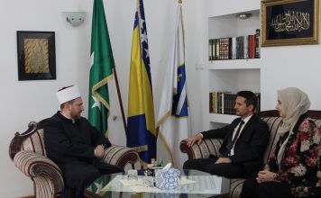 Delegacija Medrese “Osman ef. Redžović” iz Visokog posjetila glavnog imama
